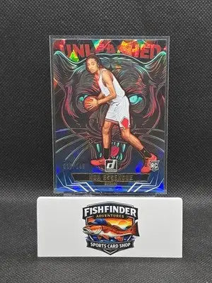 Panini 2025-26 Donruss Unleashed Noa Essengue #16 RC /149 Bulls - Basketball Card Single