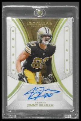 Panini 2025 Immaculate Collect Jimmy Graham Modern Marks Auto #MM-JGM Saints /99 - Football Card Single
