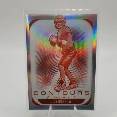 Panini 2025 Phoenix Contours Insert Joe Burrow #7 Cincinnati Bengals NFL Card - Football Card Single