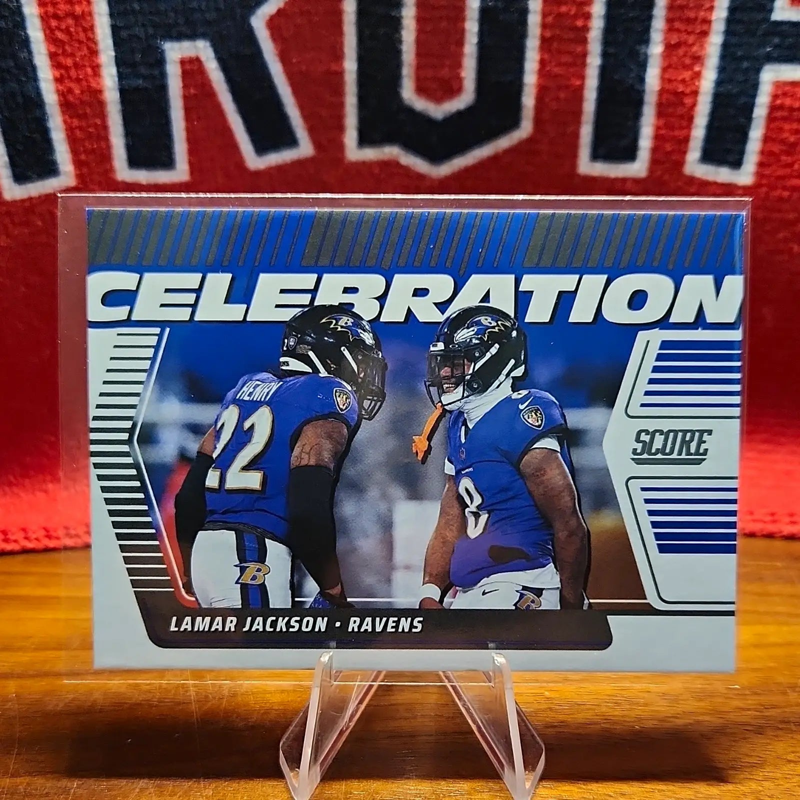 Panini 2025 Score Celebration Insert #C-LJA Lamar Jackson Baltimore Ravens - Football Card Single