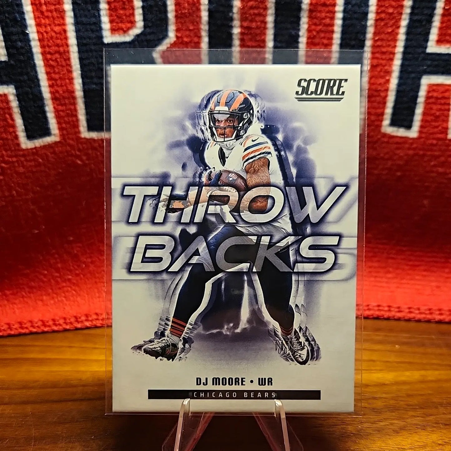 Panini 2025 Score Throwbacks Insert D.J. Moore Chicago Bears #20 - Football Card Single