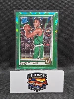 Panini Donruss 2025-26 Rated Rookie Amari Williams #33 RC Green Boston Celtics - Basketball Card Single