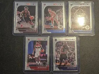 Panini NBA Hoops 2019-20 Rookie Lot 5 D.Garland R.Hachimuri E.Paschall Silver - Basketball Card Single