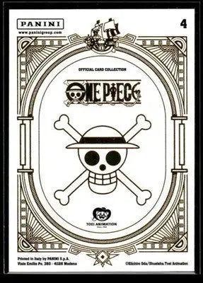 Panini One Piece Treasure Box Usopp #4 Near Mint or Better