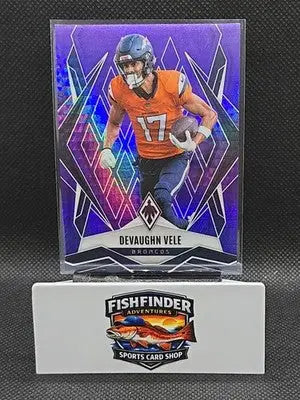 Panini Phoenix 2025 Devaughn Vele #14 Purple /249 Denver Broncos NFL - Football Card Single