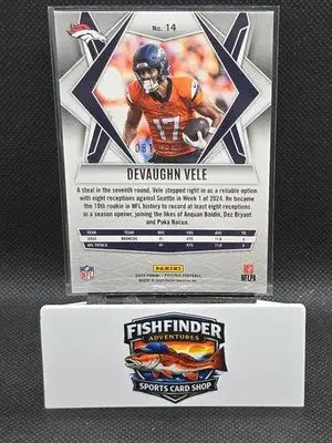 Panini Phoenix 2025 Devaughn Vele #14 Purple /249 Denver Broncos NFL - Football Card Single
