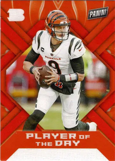 Panini Player Of The Day Football 2022 Base Card 5 Joe Burrow - Sports Cards - Football Single