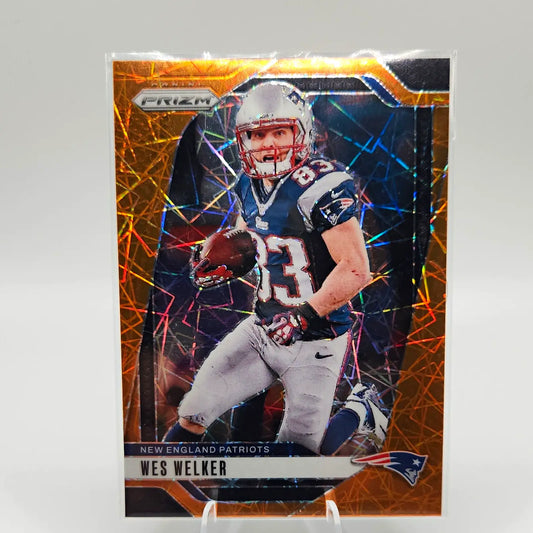 Panini Prizm 2024 Wes Welker Orange Prizm #201 NFL New England Patriots - Football Card Single