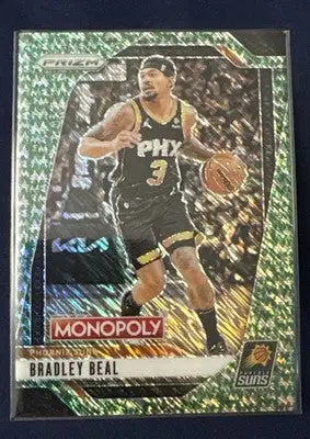 Panini Prizm Monopoly 16/20 Green Millionaire Shimmer Bradley Beal - Basketball Card Single