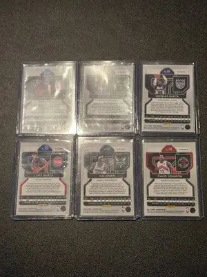 Panini Prizm Red,White,Blue Rookie lot of 6 Basketball Luka Garza S.Lewis Cards - Basketball Card Single