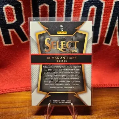 Panini Select Rookie Roman Anthony Boston Red Sox #15 2025 Baseball - Baseball Card Single