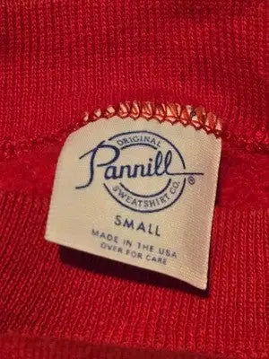 Pannill Sweatshirt Unisex S Red Holiday Crewneck Animal Stocking Graphic - Apparel