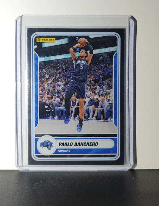 Paolo Banchero 2023-24 Panini NBA Sticker Foil Card #9 Orlando Magic - Basketball Card Single