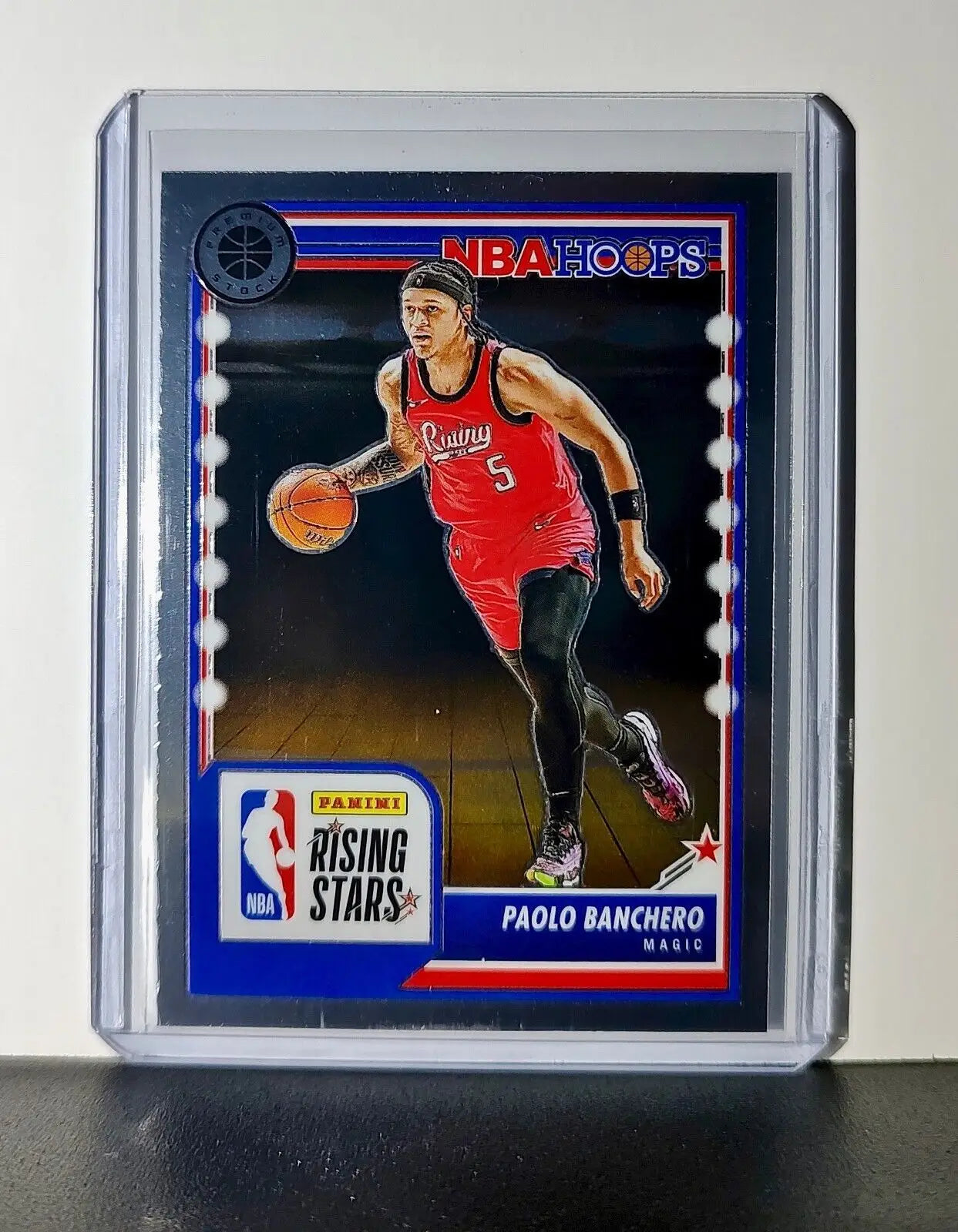 Paolo Banchero 2023-24 Panini Premium NBA Hoops Rising Stars #295 Card Magic - Basketball Card Single