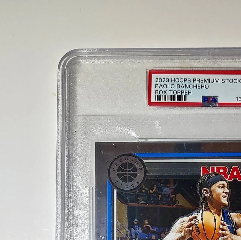 Paolo Banchero 2023 Panini Premium Stock NBA Hoops #25 Jumbo PSA 9 Mint - Basketball Card Single