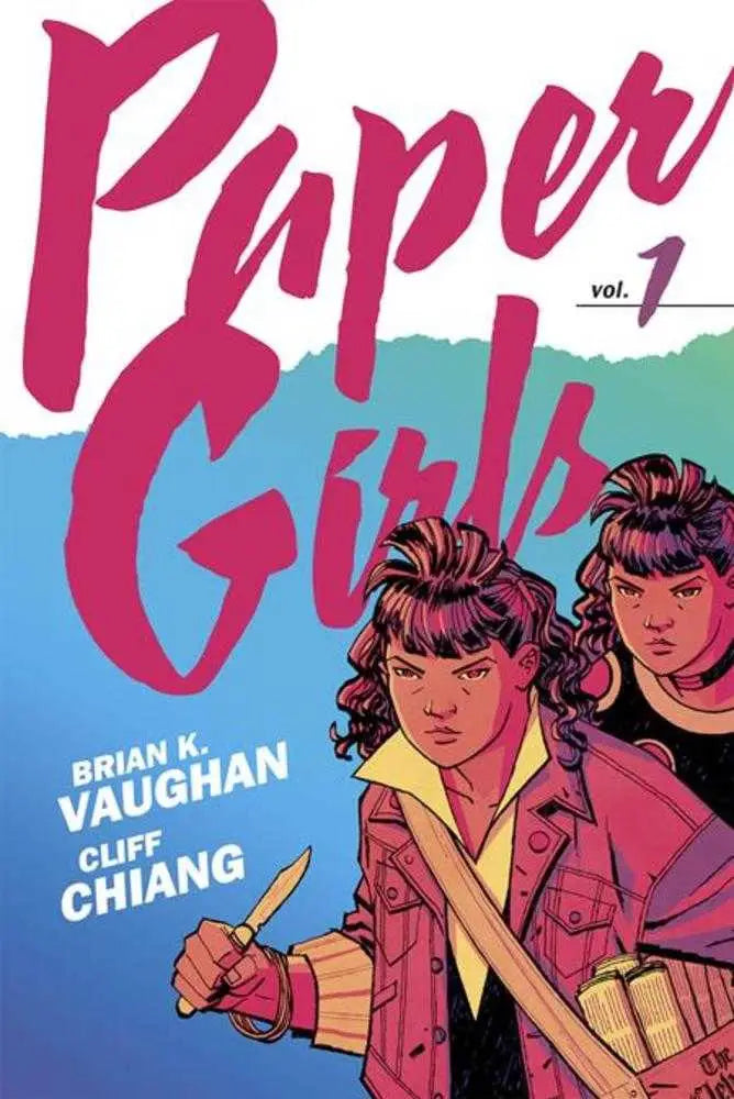 Paper Girls Backpack Edition TPB Volume 01 Direct Market Exclusive Cliff Chiang Cover - Comic Book
