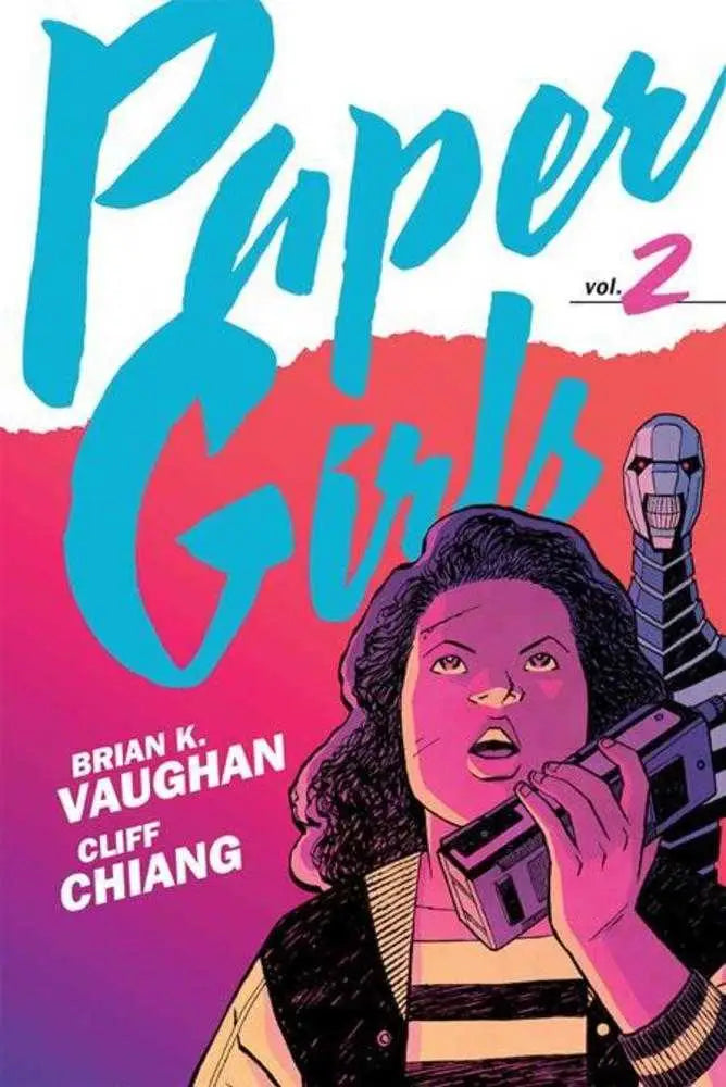 Paper Girls Backpack Edition TPB Volume 02 Direct Market Exclusive Cliff Chiang Foil Cover - Graphic Novels