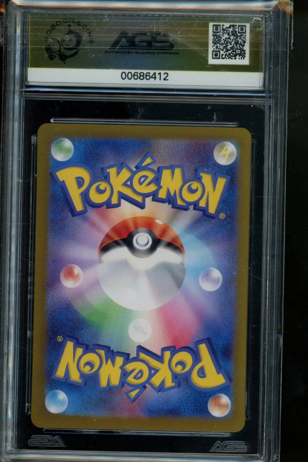 PARADISE DRAGONA Flapple #074 Pokemon AGS 10 - Pokémon Card Single