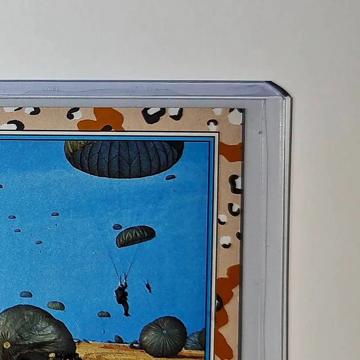 Paratroopers Land 1991 Topps Desert Storm #162 Card - Other
