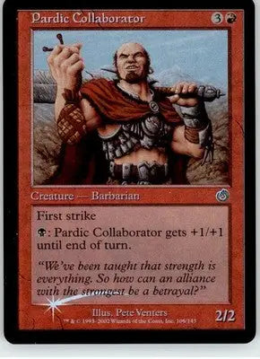 Pardic Collaborator - Torment - 106 - Foil HP Magic: The Gathering - Magic Card Single