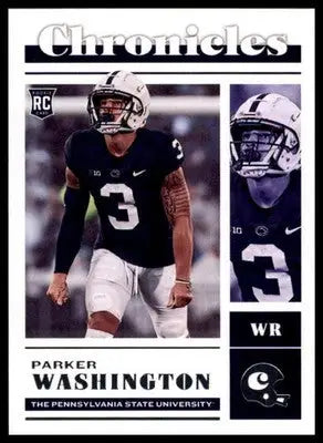 Parker Washington 2023 Panini Chronicles Draft Picks #25 Penn State - Football Card Single