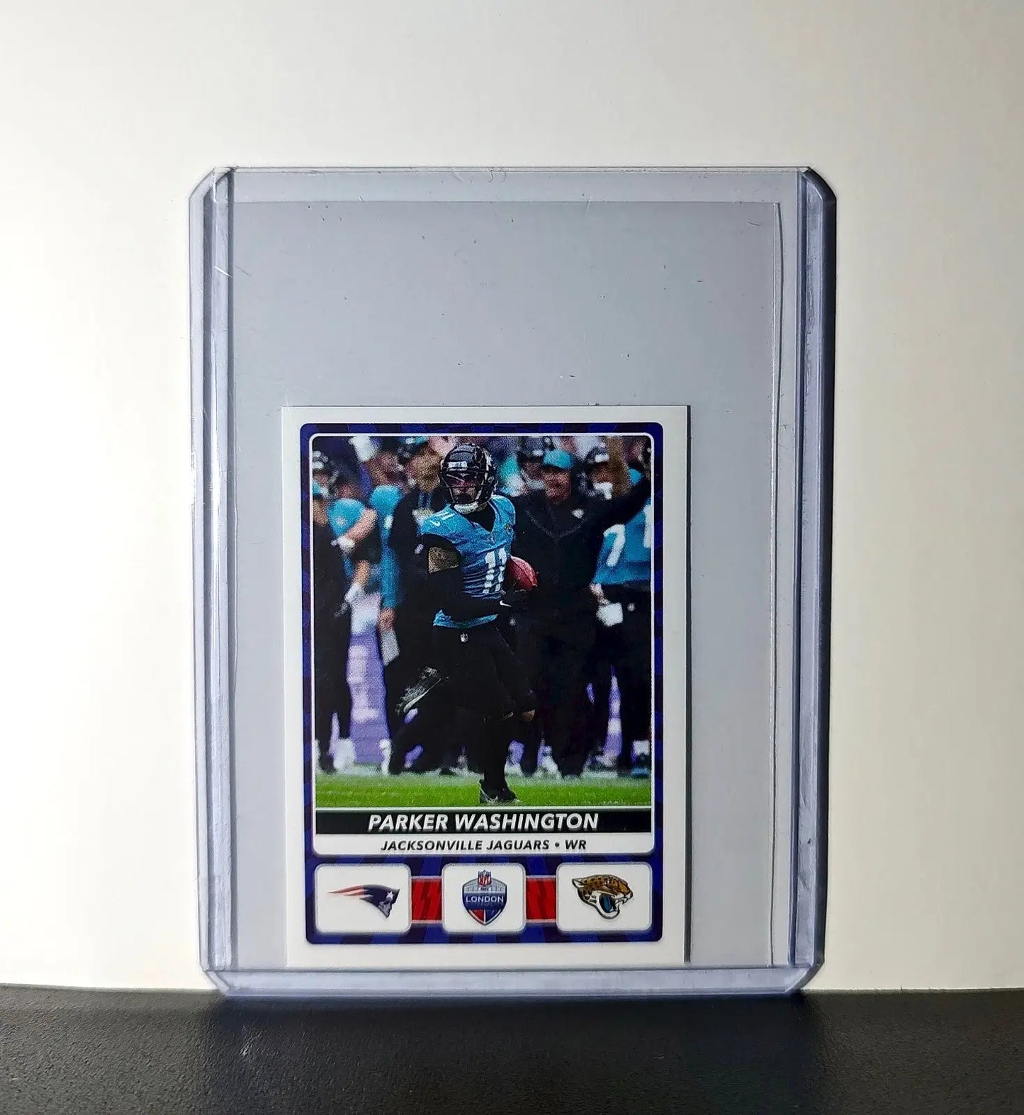 Parker Washington 2025 Panini NFL #15 London Games Sticker