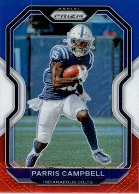 Parris Campbell - 2020 Panini Prizm - #84 - Prizm Red White and Blue Football - Football Card Single