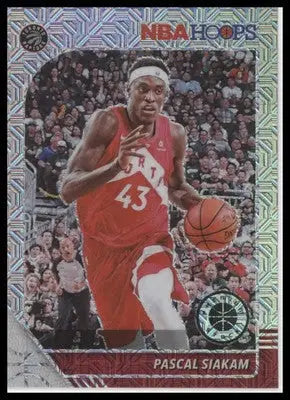 Pascal Siakam 2019-20 Hoops Premium Prizms Silver Mojo #182 Toronto Raptors - Basketball Card Single