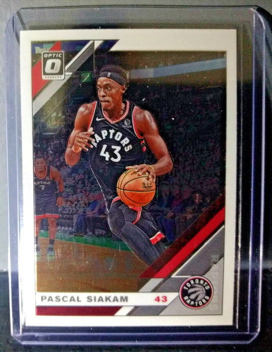 Pascal Siakam 2019-20 Panini Donruss Optic #19 Basketball Card - Basketball Card Single
