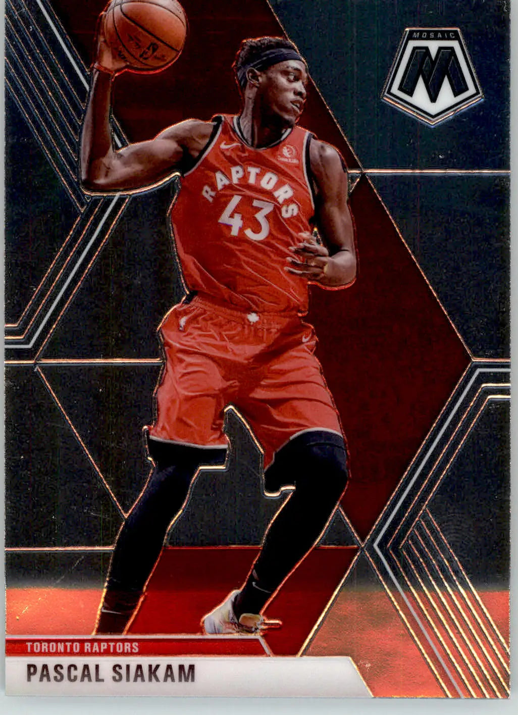 Pascal Siakam - 2019-20 Panini Mosaic - #19 - Basketball - Basketball Card Single
