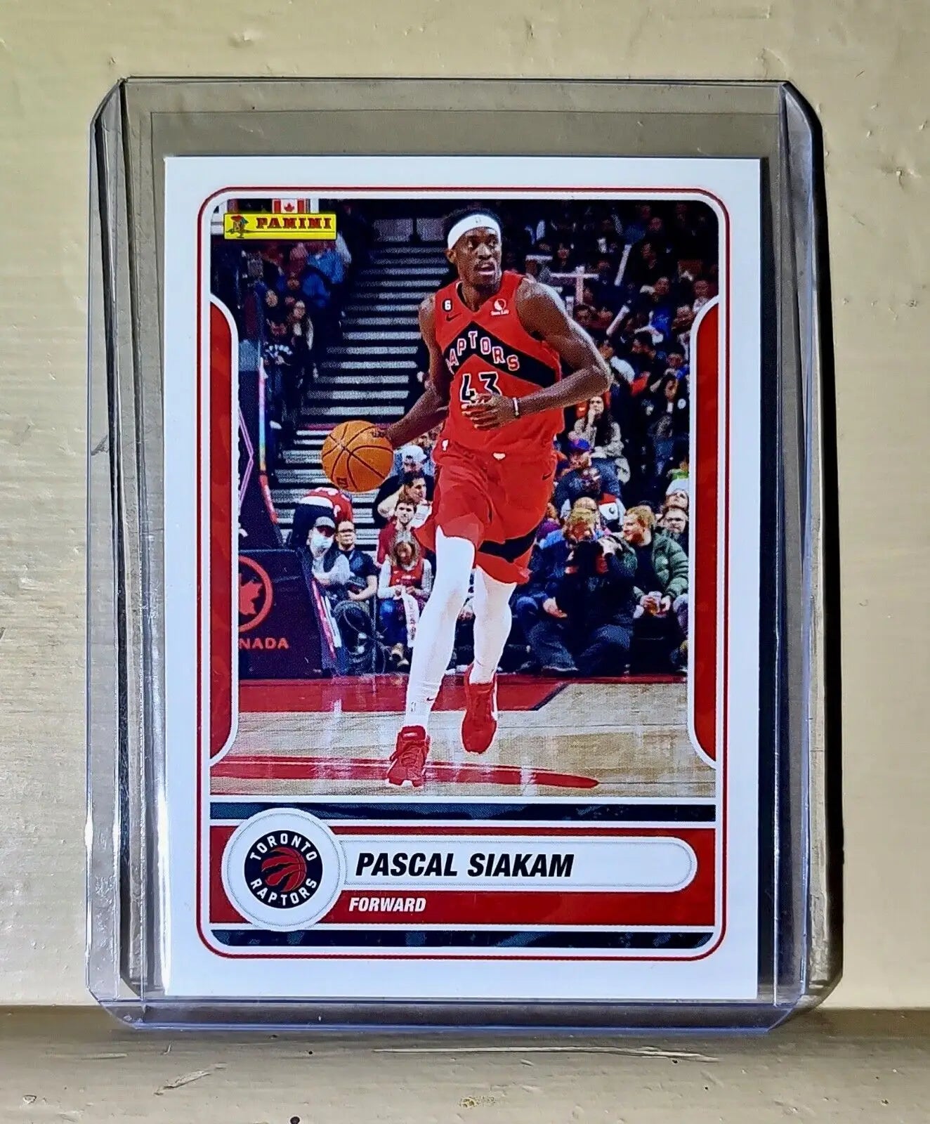 Pascal Siakam 2023-24 Panini NBA Basketball #19 Card Toronto Raptors - Basketball Card Single