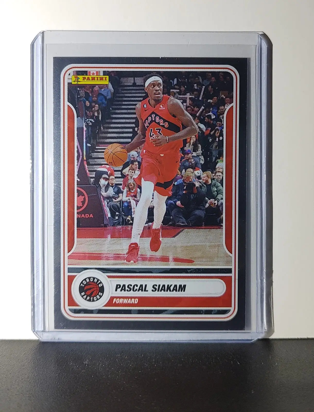 Pascal Siakam 2023-24 Panini NBA Sticker Foil Card #19 Toronto Raptors - Basketball Card Single