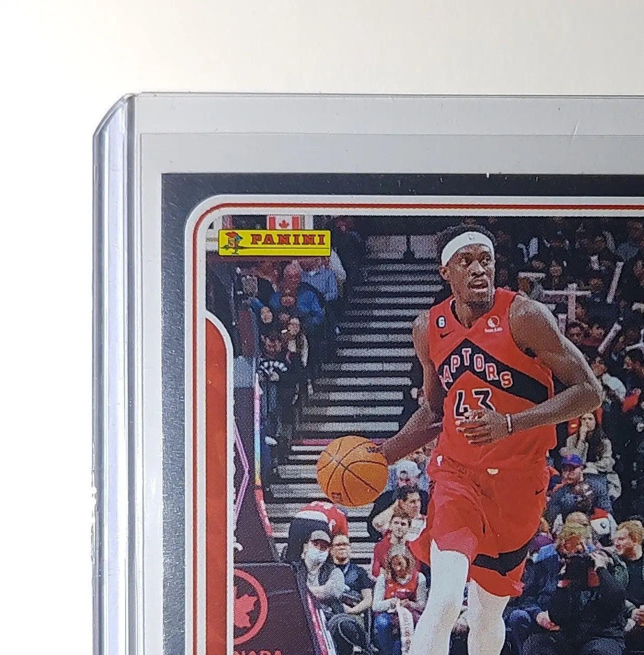 Pascal Siakam 2023-24 Panini NBA Sticker Foil Card #19 Toronto Raptors - Basketball Card Single