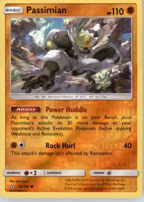 Passimian - SM - Ultra Prism - Reverse Holo LP - #70/156 - Pokémon Card Single