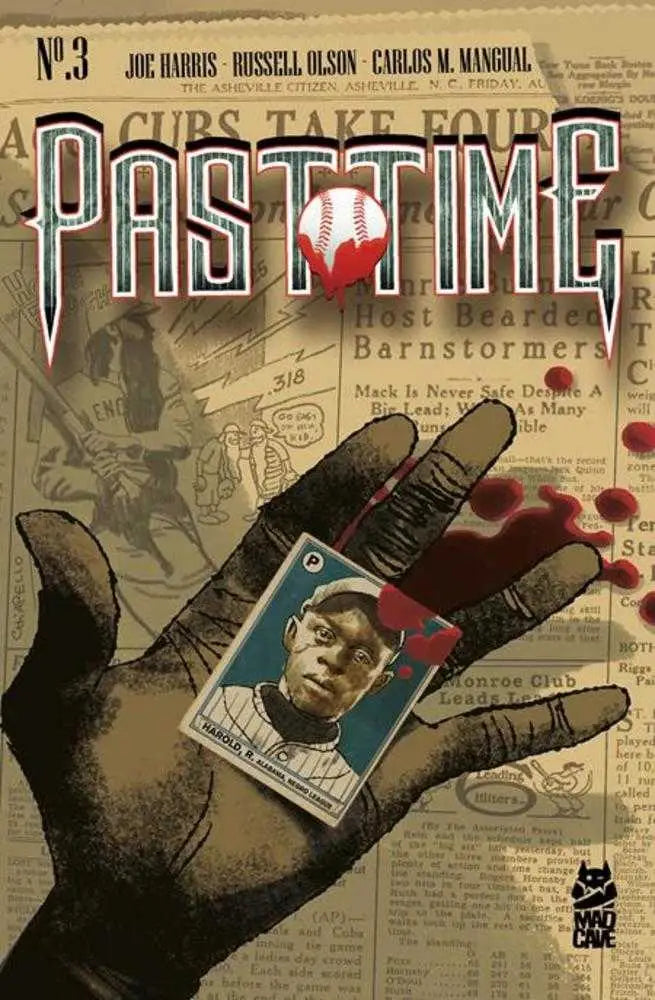 Comic book cover for Past Time #3 showcasing vibrant artwork and collectible art design