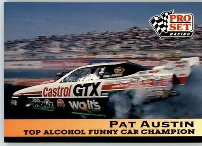 Pat Austin - 1992 Pro Set NHRA - #195 - Racing - Racing Card Single
