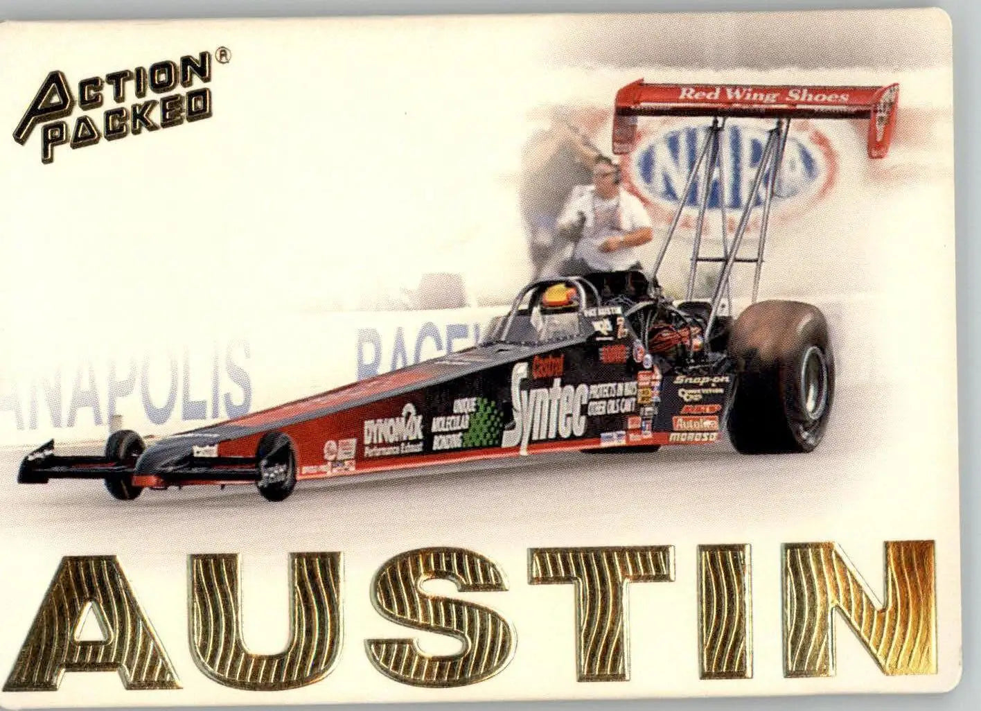 Pat Austin - 1994 Action Packed NHRA - #38 - Racing - Racing Card Single