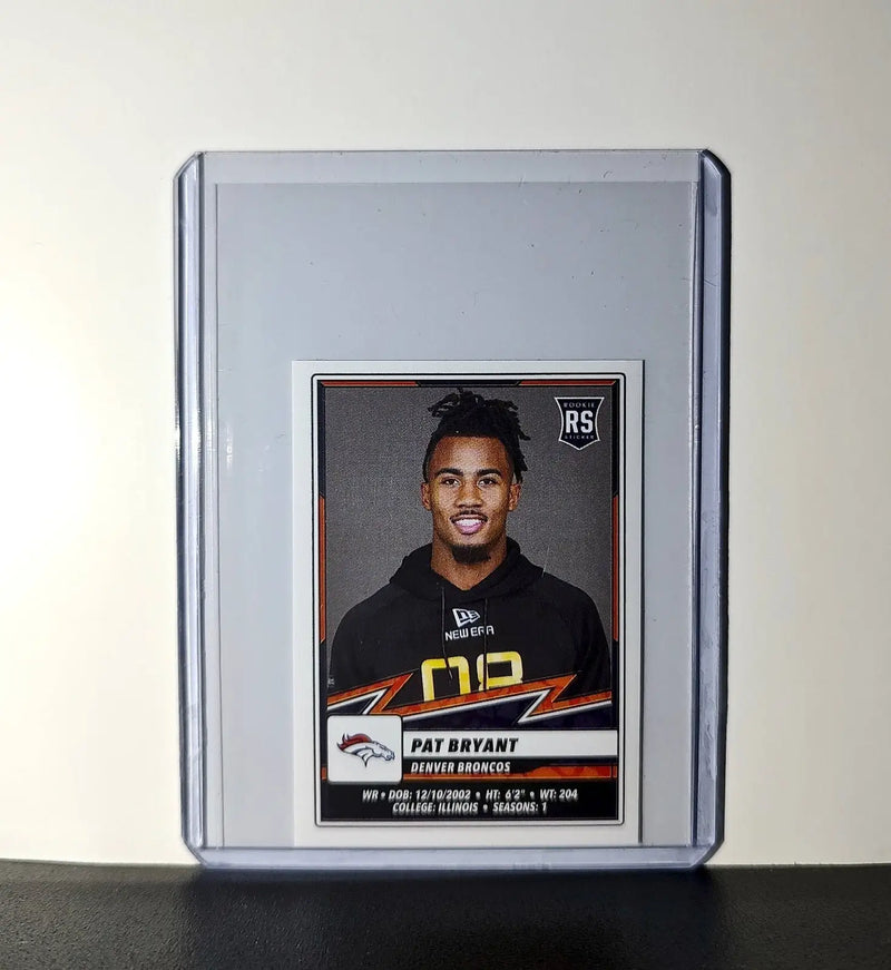 Pat Bryant Rookie 2025 Panini NFL #238 Sticker Denver Broncos