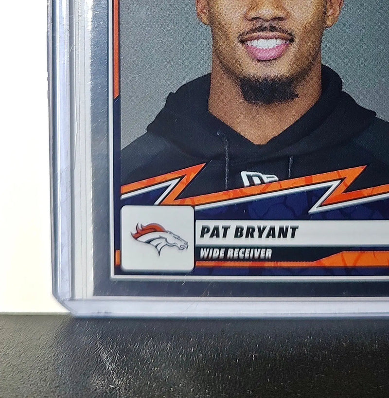 Pat Bryant Rookie 2025 Panini NFL #92 Foil Sticker Card Denver Broncos - Football Card Single