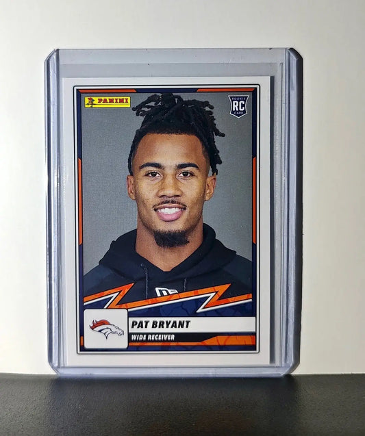 Pat Bryant Rookie 2025 Panini NFL #92 Sticker Card Denver Broncos - Football Card Single
