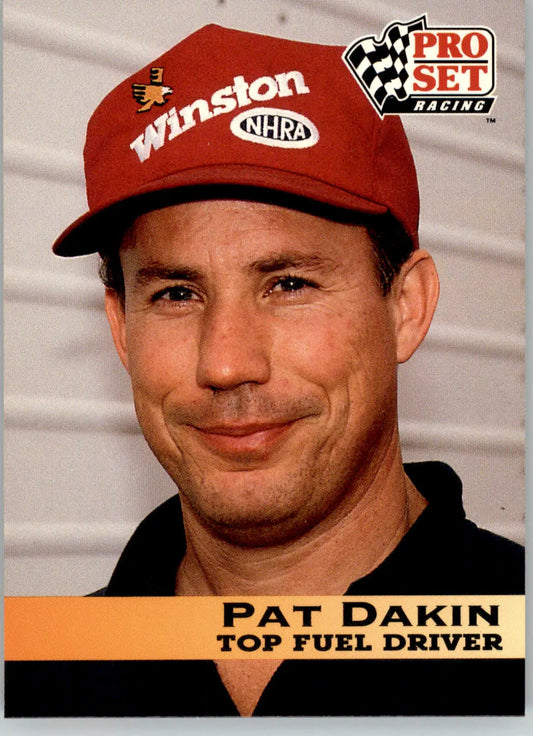 Pat Dakin - 1992 Pro Set NHRA - #22 - Racing - Racing Card Single