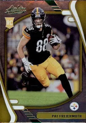 Pat Freiermuth - 2021 Panini Absolute - #117 - Green Football - Football Card Single