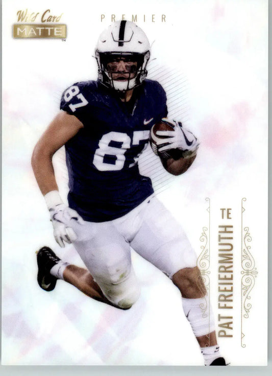 Pat Freiermuth - 2021 Wild Card Matte White - #MBC-33 - Football - Football Card Single