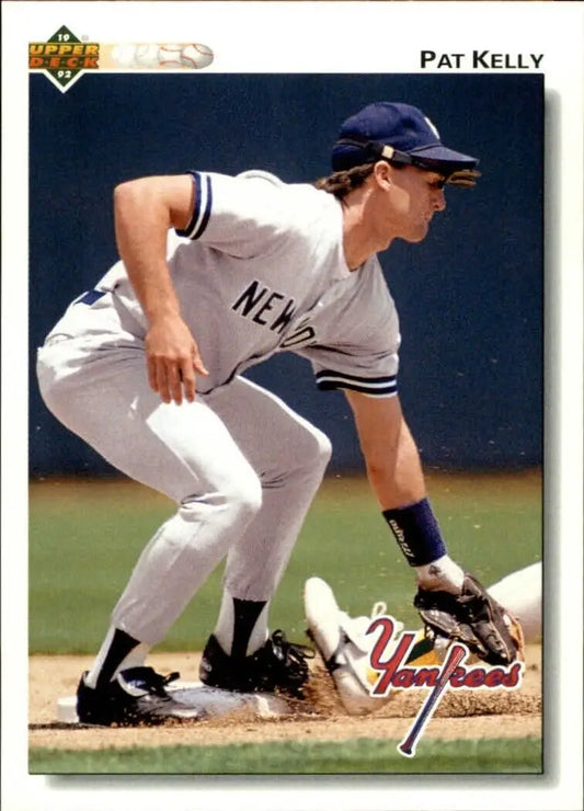 Pat Kelly 1992 Upper Deck MLB #435 Baseball Card New York Yankees - Baseball Card Single