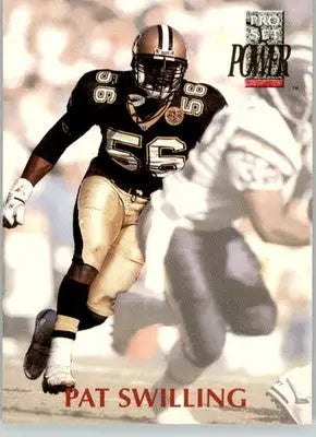 Pat Swilling - 1992 Pro Set Power - #156 - Football - Football Card Single