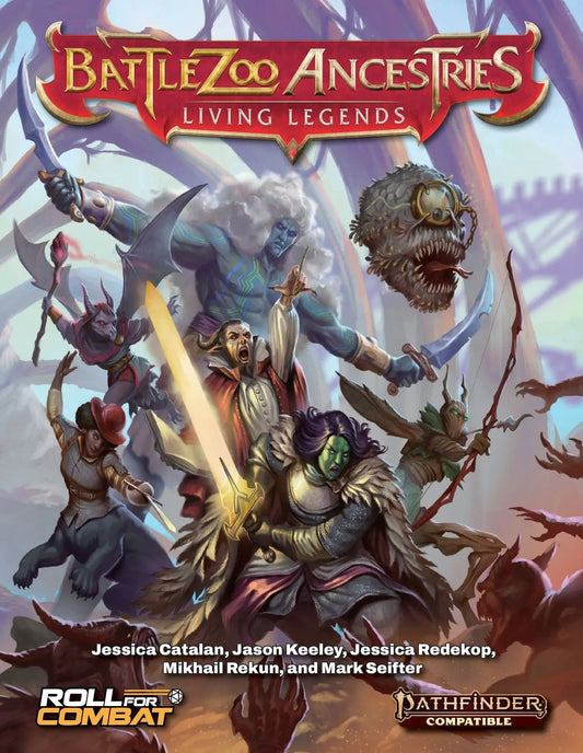 Pathfinder 2nd Edition: Battlezoo Ancestries - Living Legends - RPG - Rulebook