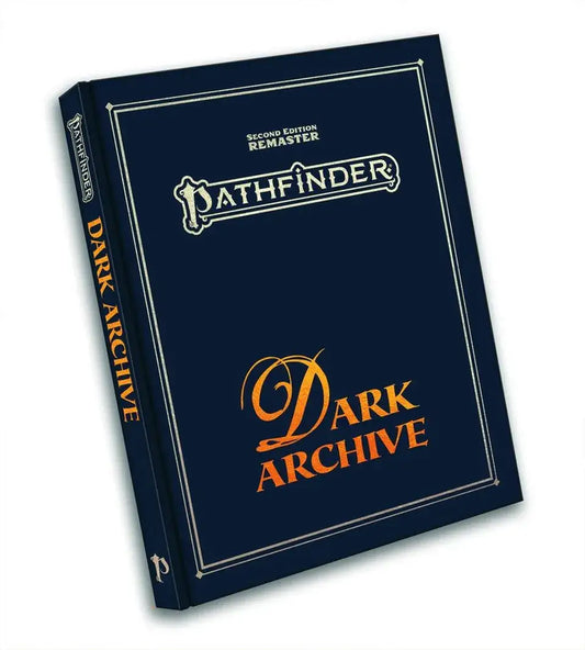 Pathfinder 2nd Edition Remaster: Dark Archive (Special Edition) - Tabletop RPG Supplement