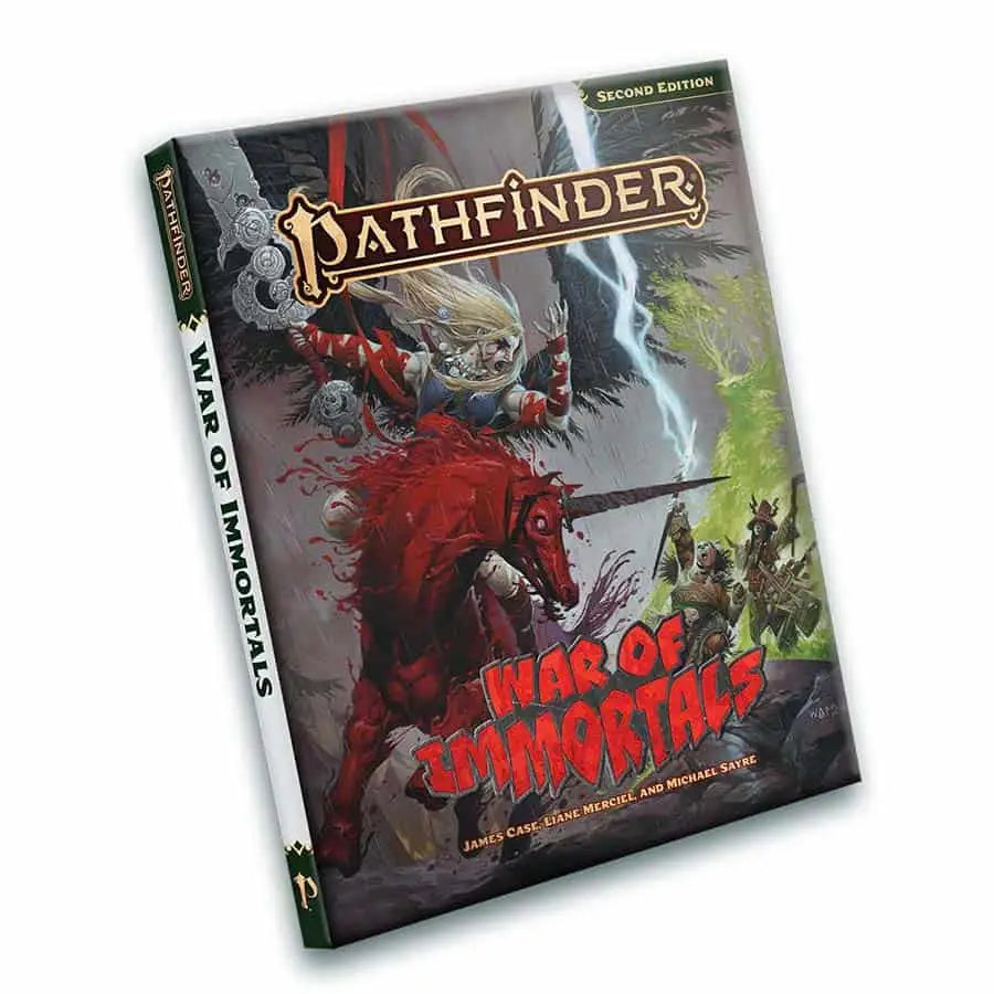 Pathfinder 2nd Edition War of Immortals Pocket Edition book | Immortals Pocket Edition