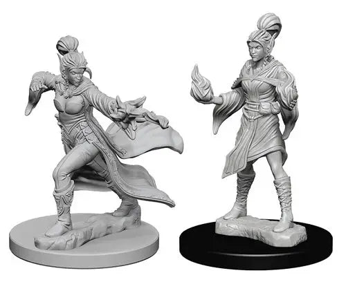 Pathfinder Battles Deep Cuts Miniatures - Unpainted: Elf Sorcerer - Action Figure & Toy