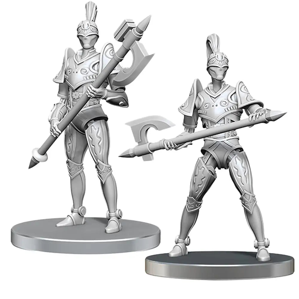 Pathfinder Battles Miniatures - Unpainted: Clockwork Warriors - Action Figure & Toy